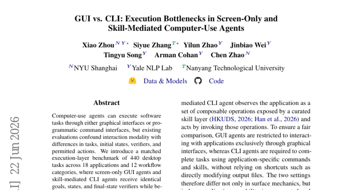The real bottleneck in desktop AI agents isn't the model. It's the skill library.