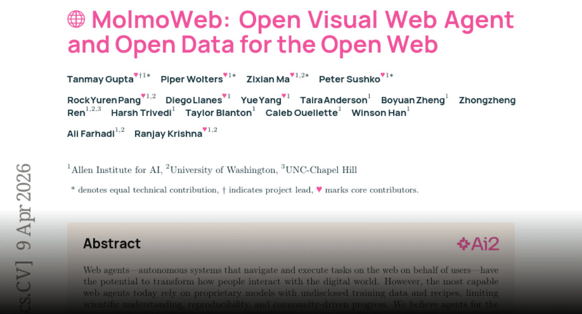 The first open-source web agent that doesn't need HTML just beat GPT-4o