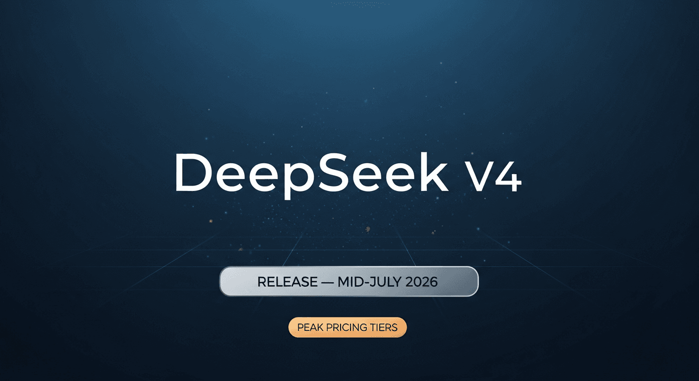 DeepSeek V4 to Launch Mid-July with Peak Pricing Model