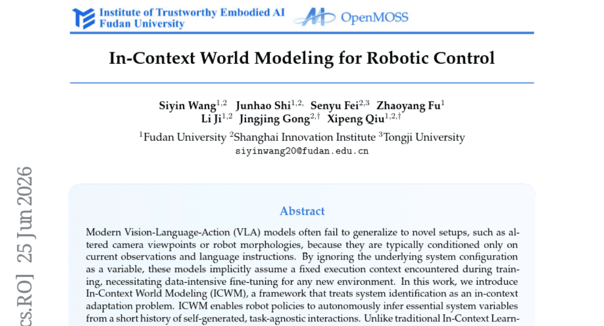 New Framework Lets Robots Adapt to Novel Environments Without Retraining
