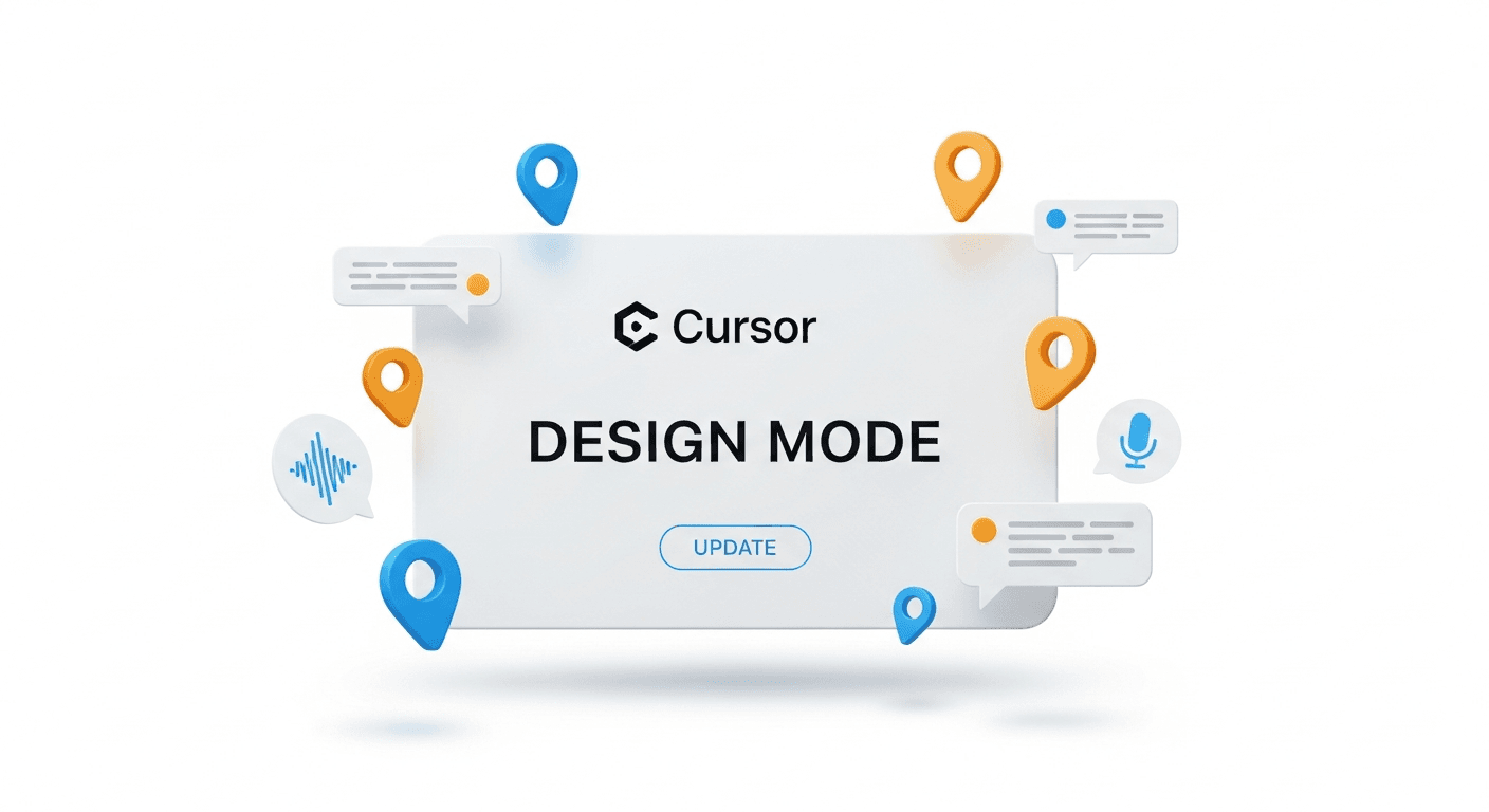 Point at a button, say "fix this", Cursor's design mode finally speaks visual