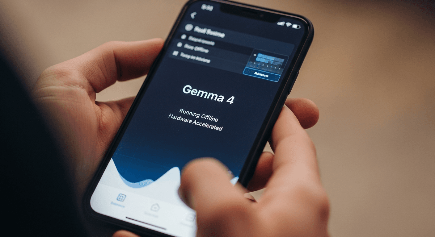 Gemma 4 goes fully offline on mobile, no cloud required