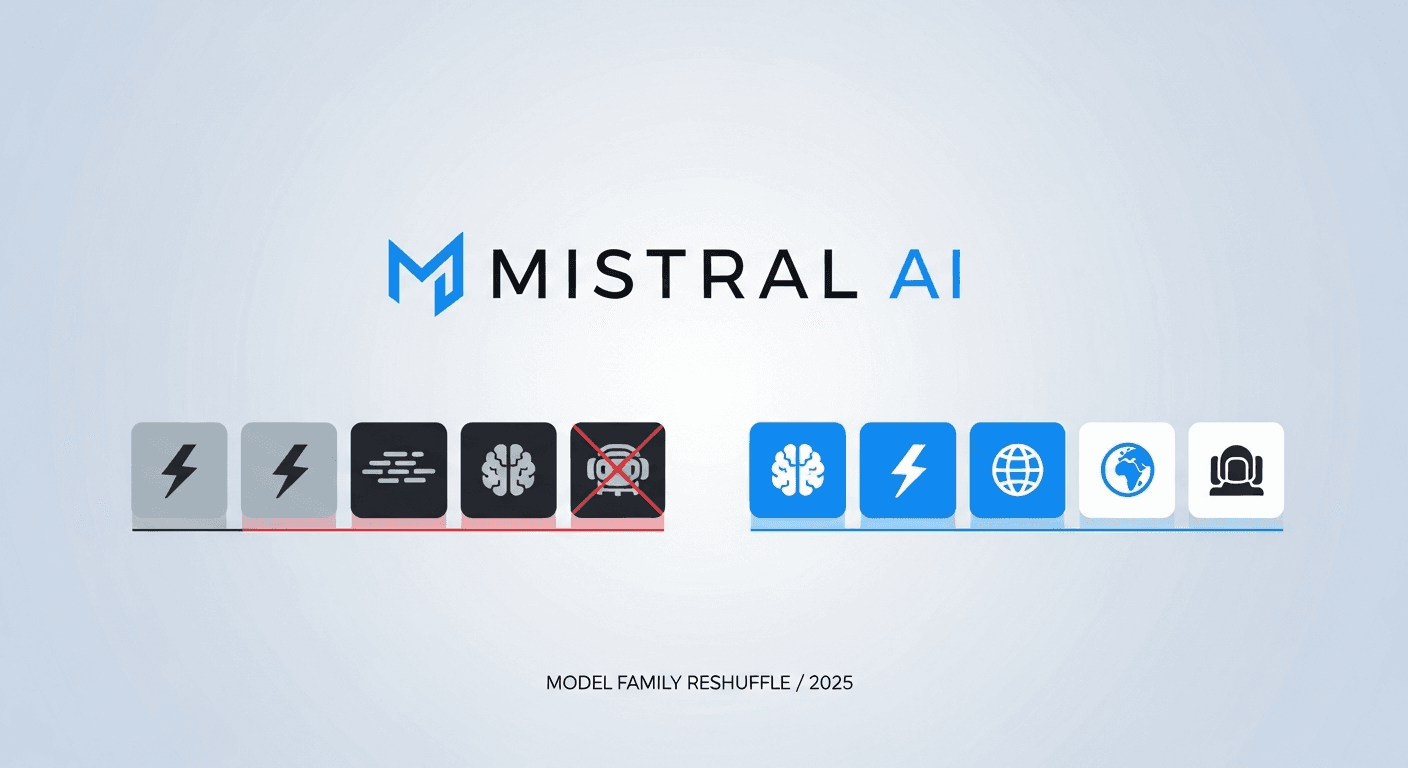 Mistral AI just killed half its model family. Here is what survived and why.