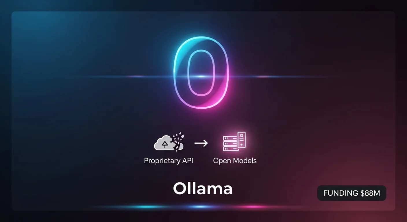 Ollama Raises $88 Million to Push Open Models as an Alternative to Proprietary APIs