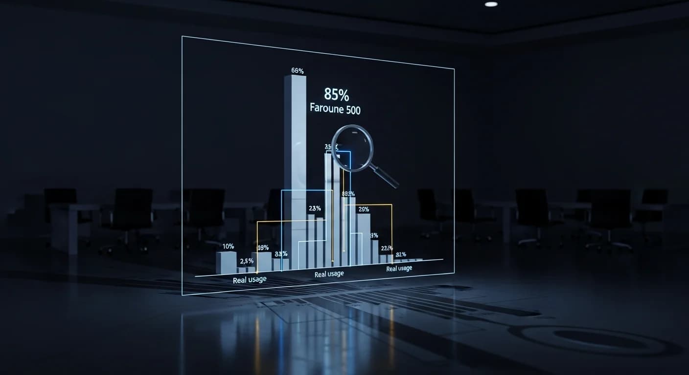 Ollama's "85% of Fortune 500" Stat Is the Same Trick Every AI Vendor Is Running Right Now