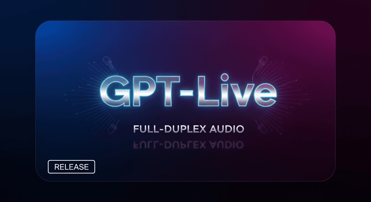 OpenAI's gpt-live brings full-duplex audio to chatgpt, ending the turn-taking silence