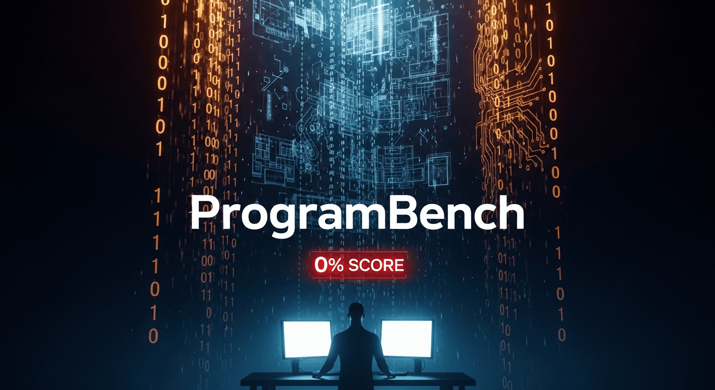 ProgramBench: every public AI scores 0% on the hardest coding test yet