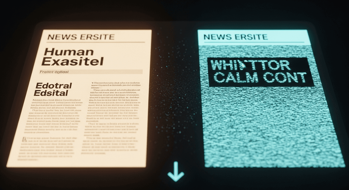 AI-written news saves money and loses readers. The math doesn't work.