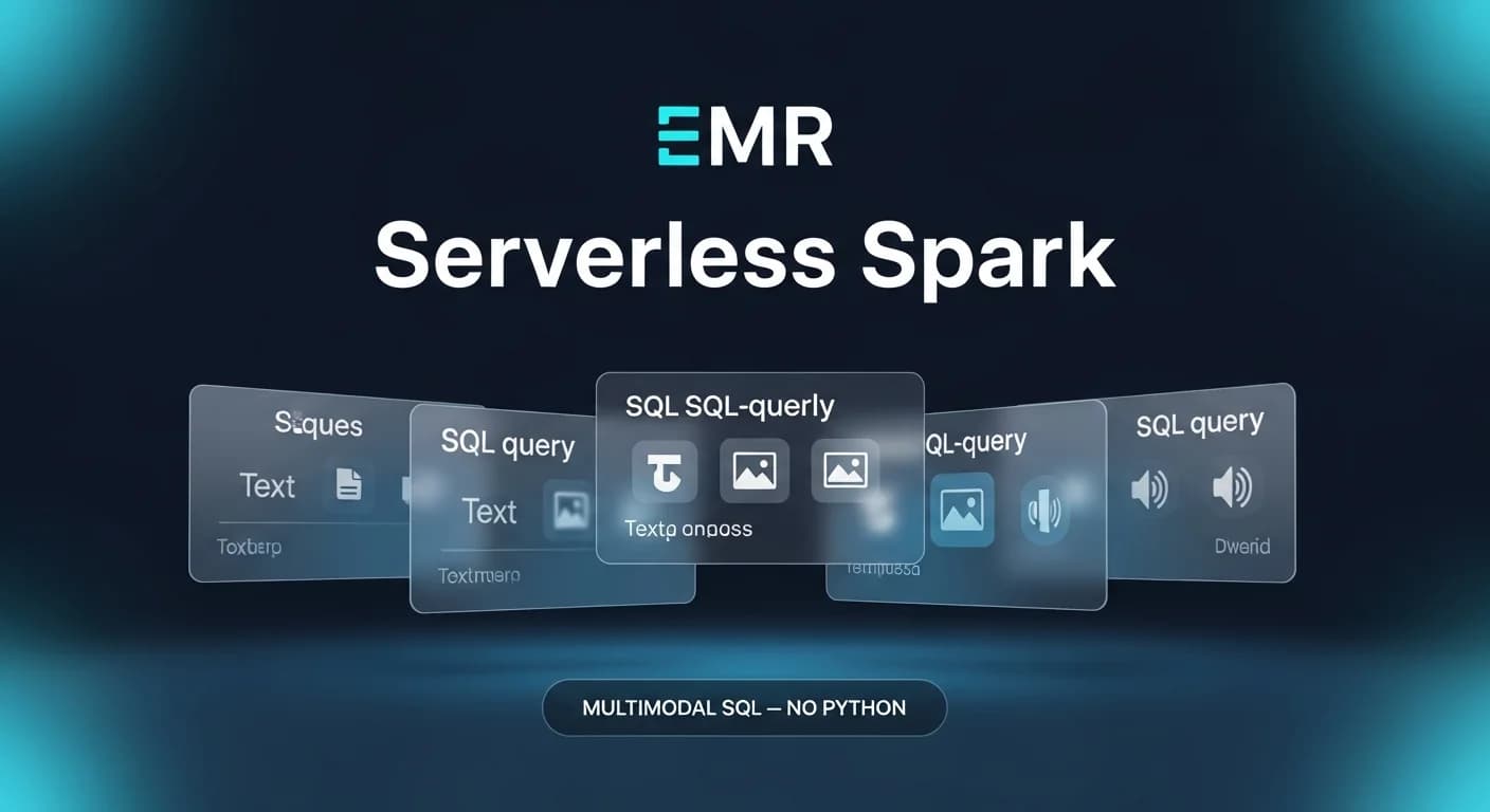 El Spark Serverless EMR de Alibaba Cloud ahora procesa imágenes y video en SQL puro, sin necesidad de Python