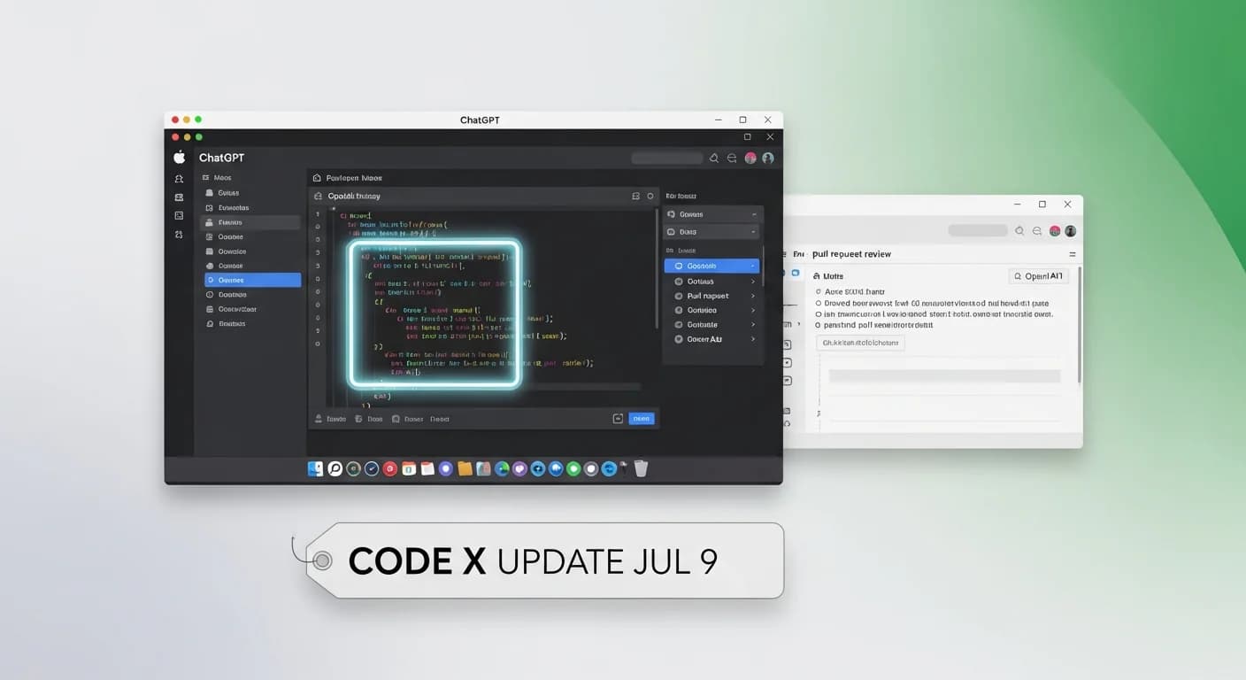 Codex ينضم إلى تطبيق ChatGPT المكتبي على نظامي macOS وWindows