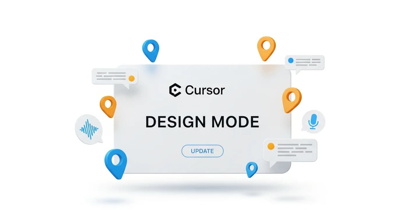 按钮一指,说声“修复这里”,Cursor 的 Design Mode 终于让视觉说话