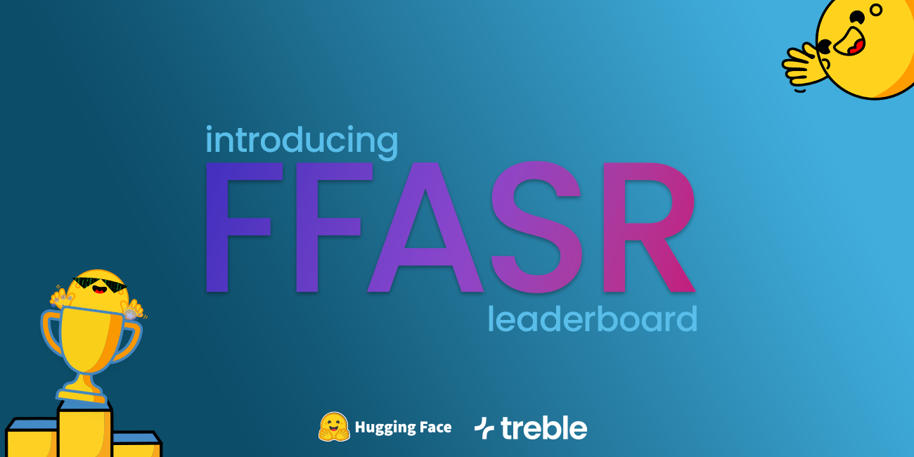 Treble Technologies and Hugging Face Launch FFASR Leaderboard for Far-Field Speech Recognition